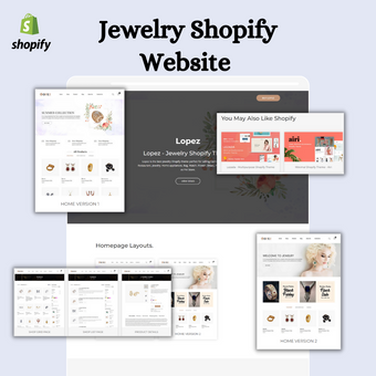 Jewelry Shopify  Website
