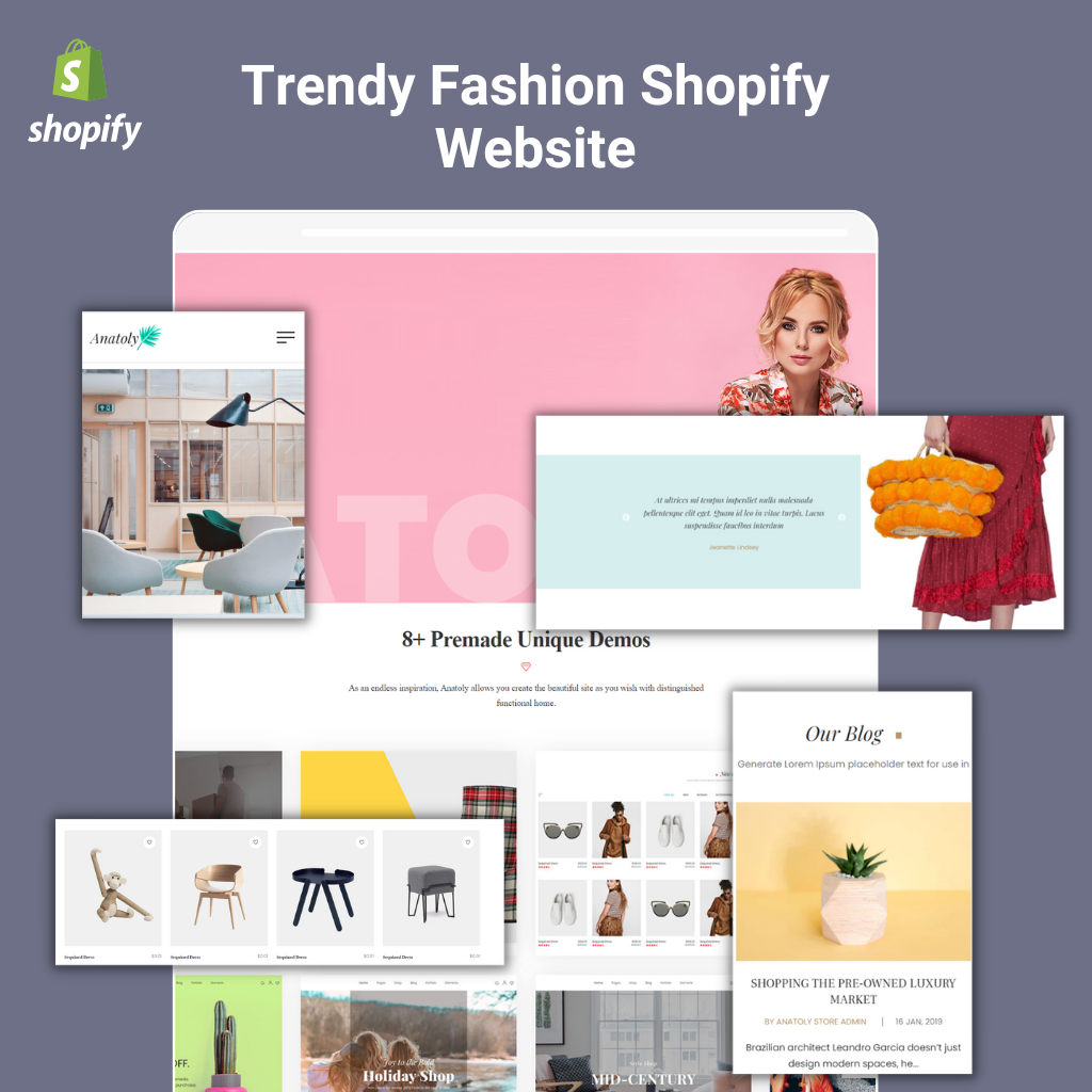 Trendy Fashion Shopify Website