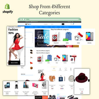 Shop From Different Categories