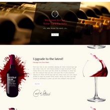Wine Yard Factory Shopify Shopping Website