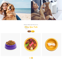 Pets Food Shopify Shopping Website