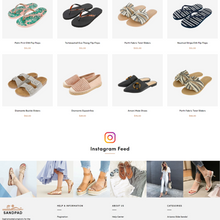 Sandals And Footwear Shoes Responsive Shopify Shopping Website