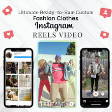 Ultimate Ready to Sale Custom Fashion clothes Instagram Reels Video