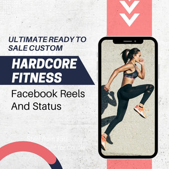Ultimate Ready to Sale Custom Hardcore Fitness Facebook Reels And Status