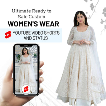 Ultimate Ready to Sale Custom Women's wear Youtube Shorts Video And Status