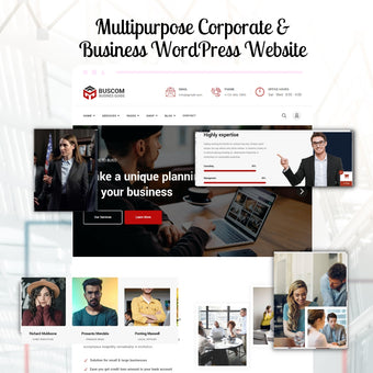 Multipurpose Corporate & Business WordPress Responsive Website