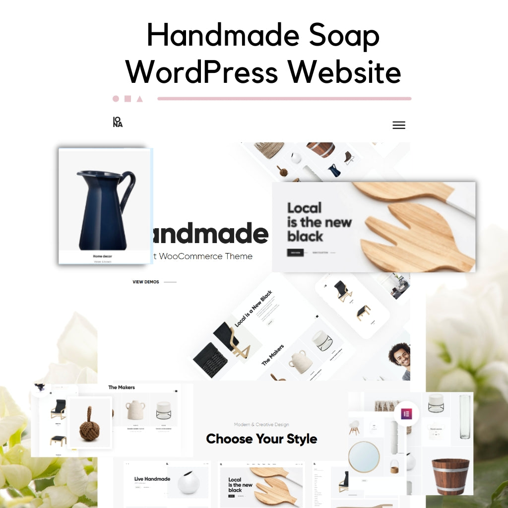 Handmade Soap WordPress Responsive Website