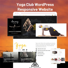 Yoga Club WordPress Responsive Website