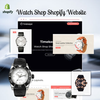 Watch Shop Shopify Shopping Website