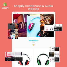 Headphone Store Ecommerce Shopify Shopping Website
