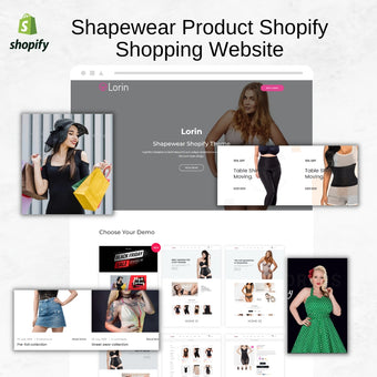 Shapewear Product Shopify Shopping Website