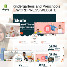Kindergartens and Preschools WordPress Responsive Website