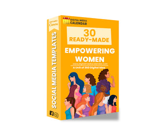 30 Ultimate Empowering Women V 1.2 Social Media Posts Canva Templates