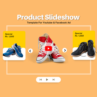 Get Customize Youtube Ads Video for Product Slideshow